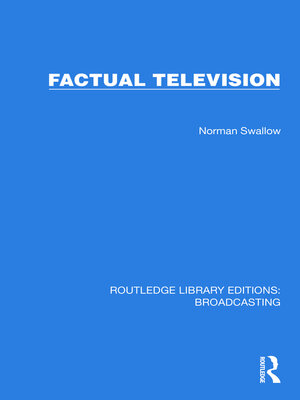 cover image of Factual Television